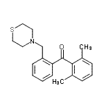 CAS#: 898781-88-9, (2,6-Dimethylphenyl)[2-(4-thiomorpholinylmethyl)phenyl]methanone