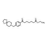 CAS#: 898782-13-3, Ethyl 7-[4-(1,4-dioxa-8-azaspiro[4.5]dec-8-ylmethyl)phenyl]-7-oxoheptanoate