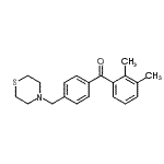 CAS#: 898782-71-3, (2,3-Dimethylphenyl)[4-(4-thiomorpholinylmethyl)phenyl]methanone
