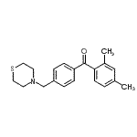 CAS#: 898782-73-5, (2,4-Dimethylphenyl)[4-(4-thiomorpholinylmethyl)phenyl]methanone