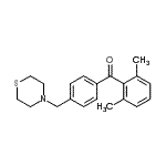 CAS#: 898782-77-9, (2,6-Dimethylphenyl)[4-(4-thiomorpholinylmethyl)phenyl]methanone