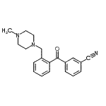 CAS#: 898782-84-8, 3-{2-[(4-Methyl-1-piperazinyl)methyl]benzoyl}benzonitrile