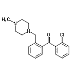 CAS#: 898783-31-8, (2-Chlorophenyl){2-[(4-methyl-1-piperazinyl)methyl]phenyl}methanone