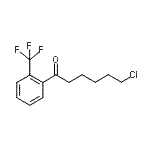 CAS#: 898783-66-9, 6-Chloro-1-[2-(trifluoromethyl)phenyl]-1-hexanone