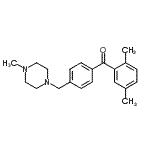 CAS#: 898783-73-8, (2,5-Dimethylphenyl){4-[(4-methyl-1-piperazinyl)methyl]phenyl}methanone