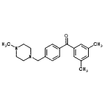 CAS#: 898783-79-4, (3,5-Dimethylphenyl){4-[(4-methyl-1-piperazinyl)methyl]phenyl}methanone