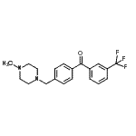 CAS#: 898783-93-2, {4-[(4-Methyl-1-piperazinyl)methyl]phenyl}[3-(trifluoromethyl)phenyl]methanone
