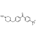 CAS#: 898783-95-4, {4-[(4-Methyl-1-piperazinyl)methyl]phenyl}[4-(trifluoromethyl)phenyl]methanone
