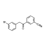 CAS#: 898784-12-8, 3-[(3-Bromophenyl)acetyl]benzonitrile