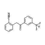 CAS#: 898784-47-9, 2-{2-Oxo-2-[3-(trifluoromethyl)phenyl]ethyl}benzonitrile