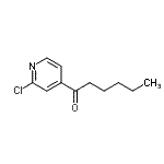 CAS#: 898784-68-4, 1-(2-Chloro-4-pyridinyl)-1-hexanone