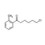 CAS 登录号：898785-14-3， 6-氯-1-(2-甲基苯基)-1-己酮