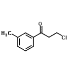 CAS 登录号：898785-20-1， 3-氯-1-(3-甲基苯基)-1-丙酮