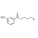 CAS#: 898785-23-4, 5-Chloro-1-(3-methylphenyl)-1-pentanone
