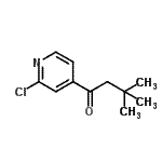 CAS 登录号：898785-59-6， 1-(2-氯-4-吡啶基)-3,3-二甲基-1-丁酮