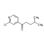 CAS#: 898785-67-6, 1-(2-Chloro-4-pyridinyl)-4-methyl-1-pentanone