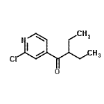 CAS 登录号：898785-69-8， 1-(2-氯-4-吡啶基)-2-乙基-1-丁酮