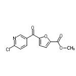 CAS#: 898785-77-8, Methyl 5-[(6-chloro-3-pyridinyl)carbonyl]-2-furoate