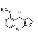 CAS#: 898785-87-0, (2-Methoxy-3-pyridinyl)(3-methyl-2-thienyl)methanone