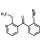 CAS#: 898785-99-4, 2-[(2-Methoxy-3-pyridinyl)carbonyl]benzonitrile