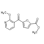 CAS#: 898786-23-7, Methyl 5-[(2-methoxy-3-pyridinyl)carbonyl]-2-furoate
