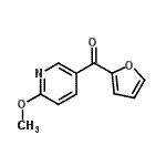 CAS#: 898786-32-8, 2-Furyl(6-methoxy-3-pyridinyl)methanone