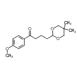 CAS#: 898786-45-3, 4-(5,5-Dimethyl-1,3-dioxan-2-yl)-1-(4-methoxyphenyl)-1-butanone