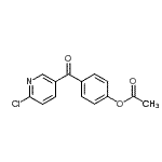 CAS#: 898786-50-0, 4-[(6-Chloro-3-pyridinyl)carbonyl]phenyl acetate