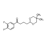 CAS#: 898786-97-5, 1-(3,4-Difluorophenyl)-4-(5,5-dimethyl-1,3-dioxan-2-yl)-1-butanone