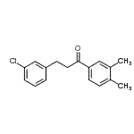 CAS#: 898787-12-7, 3-(3-Chlorophenyl)-1-(3,4-dimethylphenyl)-1-propanone