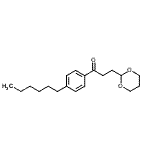 CAS 登录号：898787-17-2， 3-(1,3-二恶烷-2-基)-1-(4-己基苯基)-1-丙酮