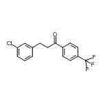 CAS#: 898787-30-9, 3-(3-Chlorophenyl)-1-[4-(trifluoromethyl)phenyl]-1-propanone
