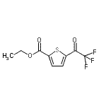 CAS#: 898787-39-8, Ethyl 5-(trifluoroacetyl)-2-thiophenecarboxylate