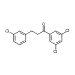CAS 登录号：898787-40-1， 3-(3-氯苯基)-1-(3,5-二氯苯基)-1-丙酮