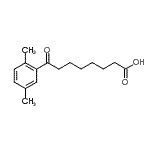 CAS#: 898788-01-7, 8-(2,5-Dimethylphenyl)-8-oxooctanoic acid