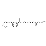 CAS#: 898788-26-6, Ethyl 8-oxo-8-[3-(4-thiomorpholinylmethyl)phenyl]octanoate