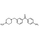 CAS#: 898788-34-6, (4-Methylphenyl){3-[(4-methyl-1-piperazinyl)methyl]phenyl}methanone