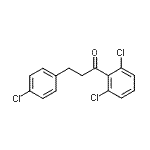 CAS#: 898788-53-9, 3-(4-Chlorophenyl)-1-(2,6-dichlorophenyl)-1-propanone