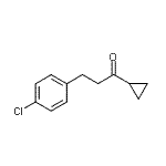 CAS 登录号：898788-55-1， 3-(4-氯苯基)-1-环丙基-1-丙酮