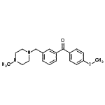 CAS#: 898788-56-2, {3-[(4-Methyl-1-piperazinyl)methyl]phenyl}[4-(methylsulfanyl)phenyl]methanone