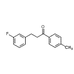 CAS#: 898788-69-7, 3-(3-Fluorophenyl)-1-(4-methylphenyl)-1-propanone