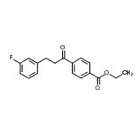 CAS#: 898788-94-8, Ethyl 4-[3-(3-fluorophenyl)propanoyl]benzoate