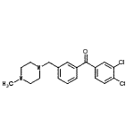 CAS#: 898789-27-0, (3,4-Dichlorophenyl){3-[(4-methyl-1-piperazinyl)methyl]phenyl}methanone