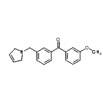 CAS#: 898789-67-8, [3-(2,5-Dihydro-1H-pyrrol-1-ylmethyl)phenyl](3-methoxyphenyl)methanone