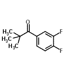 CAS 登录号：898789-74-7， 1-(3,4-二氟苯基)-2,2-二甲基-1-丙酮