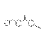 CAS#: 898789-78-1, 4-[3-(2,5-Dihydro-1H-pyrrol-1-ylmethyl)benzoyl]benzonitrile