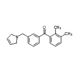 CAS#: 898790-13-1, [3-(2,5-Dihydro-1H-pyrrol-1-ylmethyl)phenyl](2,3-dimethylphenyl)methanone