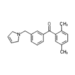 CAS#: 898790-19-7, [3-(2,5-Dihydro-1H-pyrrol-1-ylmethyl)phenyl](2,5-dimethylphenyl)methanone