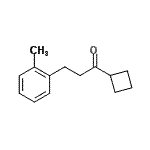 CAS#: 898790-25-5, 1-Cyclobutyl-3-(2-methylphenyl)-1-propanone