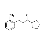 CAS 登录号：898790-27-7， 1-环戊基-3-(2-甲基苯基)-1-丙酮